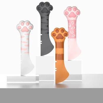 1 PC Daugiafunkcis augintinis Konservuotas šaukštas Plastikinis šuniukas Maitinimas maistu Kaušelis Kačių šunų tiektuvas Kastuvas Augintiniai Stalo reikmenys Naminių gyvūnėlių priedai