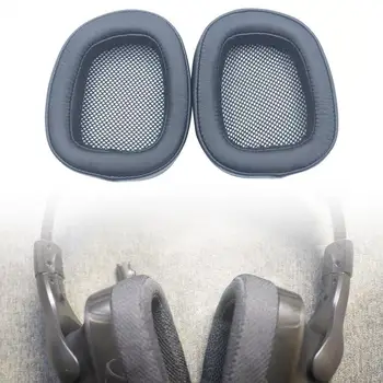 1 Poros ausinių pagalvėlės keičiamos dulkėms atsparios kvėpuojančios žaidimų ausinių rankovės, skirtos Logitech G433 / G233 / G-pro/G533 / G231 / G331