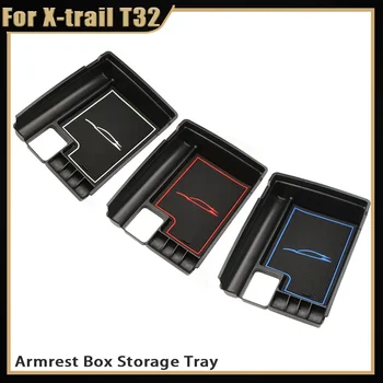 Automobilio porankių laikymo dėžutės dėklo laikiklis, skirtas Nissan X-trail Xtrail T32 Rogue 2014 - 2020 Konteinerių organizavimo priedai