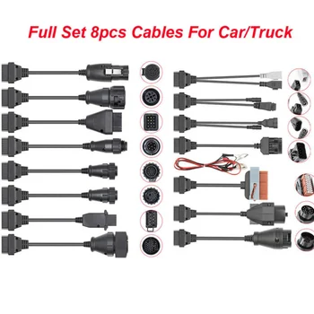 BEST Full Set 8 kabeliai sunkvežimių automobiliams 
