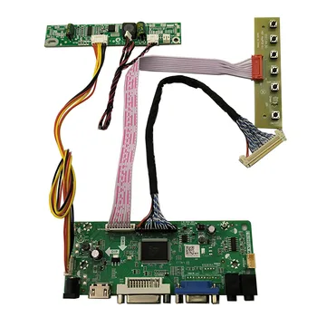 HDMI+VGA+DVI valdiklio tvarkyklės plokštės monitoriaus rinkinys, skirtas M215HW01 V6 / V.6 1920 * 1080 LCD LED ekranas 30Pins skydelis