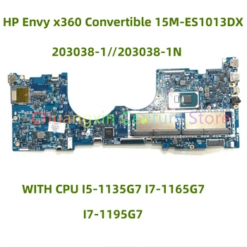 HP ENVY X360 15T-ES000/15M-ES1013DX nešiojamojo kompiuterio pagrindinė plokštė 203038-1N su CPU I7-1195G7 100% išbandyta visiškai veikia