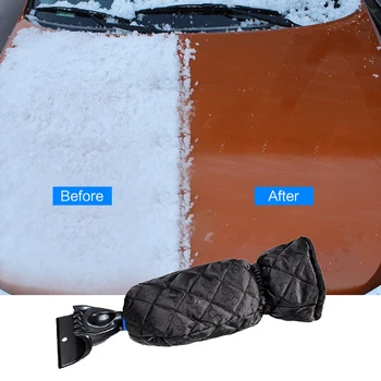Patvarus automobilis Sniego kastuvas Automobilio priekinis stiklas Sniego valymo grandiklis Ledo kastuvas Langų valymo įrankis Visų automobilio priedų šalinimui