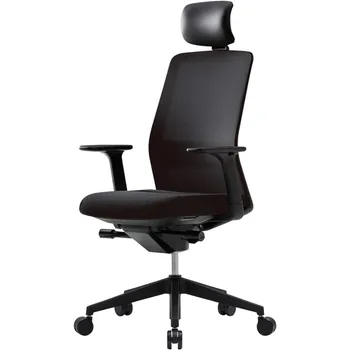 SIDIZ T40 išmanioji ergonomiška biuro kėdė: namų biuro kėdė su lengvu reguliavimu, galvos atrama, juosmens atrama, biuro stalo kėdės