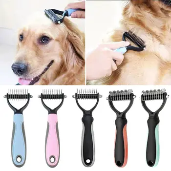 Universal Dog Cat Deshedding Puppy Brush Hair Removal Rake Pet Hair Trimmer Pet Grooming Combing