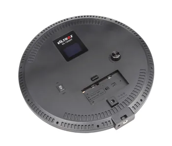 VL-500T Apvalus LED užpildymo šviesos fotofotografijos šviesa SLR intelektualūs skaitmeninio valdymo fotoaparato priedai
