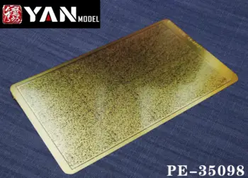 Yan Modelis PE-35098 0.05mm itin plonas oro šepetys Trafaretai1/35 1/48 1/72