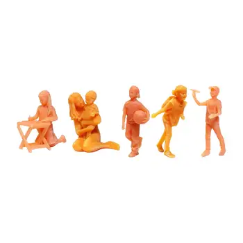 1/64 Mastelis Diorama Figūrinis personažas Žmonės Modelis modeliams Statybiniai rinkiniai Geležinkelio rinkiniai Darbastalio ornamentas Lėlių namelio priedai