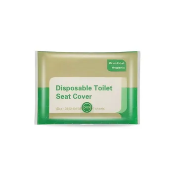 10 vienetų vienkartinių tualeto sėdynių popieriaus Kelionių verslo kelionių lipdukai Neperšlampami tualetai Pagalvėlės dviguba apsauga