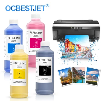 1000ML Vandeniui atsparus pigmentinis rašalas etikečių spausdintuvui SJIC22P SJIC24P Epson Colorwork C3500 C3510 C3520 TM-C3500 TM-C3510 TM-C3520