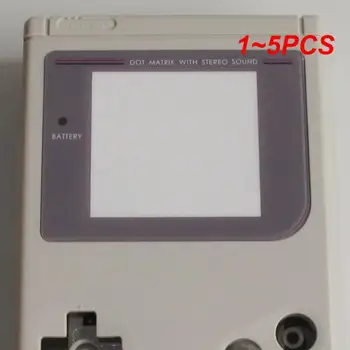 1~5PCS Pakaitinė apsauginė žaidimų konsolė Plastikinio stiklo ekrano objektyvo dangtelis, skirtas GB / GBC ekrano apsaugai