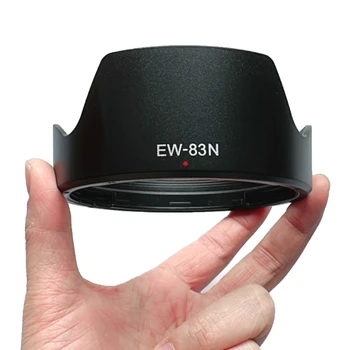 2024 Naujas EW-83N 77mm objektyvo gaubto reversinis objektyvo atspalvis, skirtas RF24-105mm F4L IS objektyvas EOSR5 RP mikro vienos kameros priedai