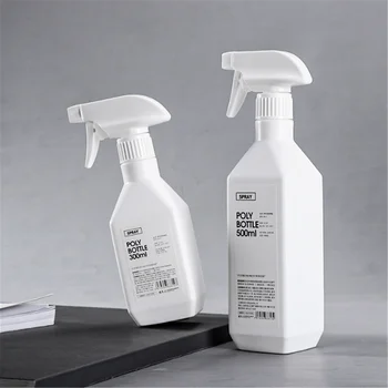 300/500ML Nešiojamas valymo purškimo buteliukas Didelės talpos pakartotinai užpildomas skysčio purkštuvas Buitinis dezinfekavimo valymo butelis