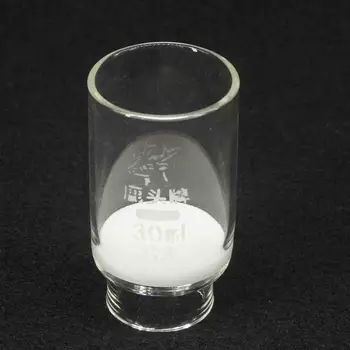 30ml Stiklo filtro tigliai Gooch skylės numeris G1 G2 G3 G4 G5 2-70 mikron/um Cheminės analizės laboratorijai
