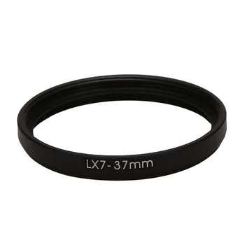 37Mm objektyvo filtro adapterio žiedas Panasonic Lumix Dmc Lx7 dmw-FA1 Juoda Atlx7bk