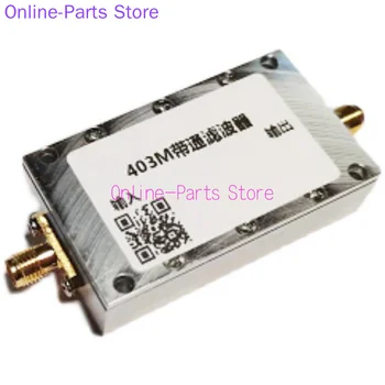403MHz Bandpass filtras Palydovinė įranga, priimanti filtrą RF Bandpass filtras 4MHz dažnių juostos plotis