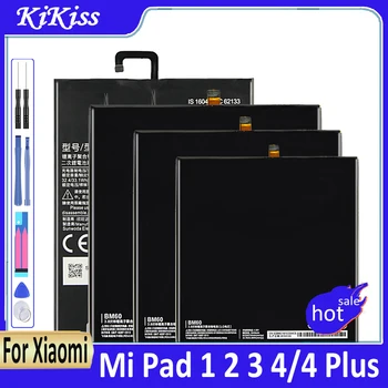 6600mAh BM60 BM61 BM62 BN60 akumuliatorius Xiaomi miPad 1 2 3 4 Plus mi Pad MEC91 Bateria mi Tab 1 2 3 4 Plus + stebėjimo numeris