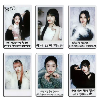 6vnt/komplektas IVE grupės albumas Turiu IVE'S LOMO kortelę Minive atvirukas Wonyoung Gaeul Leeseo Rei Liz nuotraukų kortelės dovanų kolekcijos kortelė Kpop
