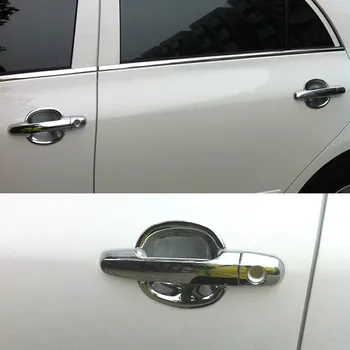 anglies pluošto automobilio durų rankenos apdaila apsaugo dangtelį Toyota RAV4 XA20 2000 2001 2002 2003 2004 2005 Priedai RAV 4 Stilius