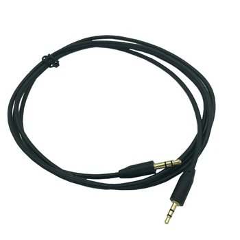 Aukštos kokybės 2,5 mm vyriško iki 3,5 mm vyriško garso adapterio kabelis Darbas su automobiliu AUX nuo vyriško iki vyriško įrašymo linijos GPS navigacijai (1.5