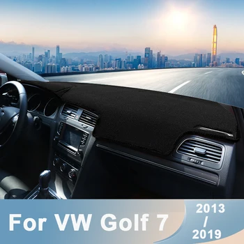 Automobilio prietaisų skydelis Venkite šviesos pagalvėlės prietaisų platformos stalo dangčio kilimėlio kilimėliai VW Golf 7 MK7 R Line 2013-2015 2016 2017 2018 2019