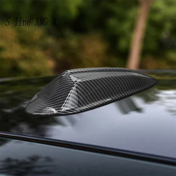 Automobilio stilius Anglies pluošto antena Ryklio peleko antenos skydelis Dangtelio lipdukų apdaila BMW 3 serijos G20 G28 2023-2024 automobilių priedai