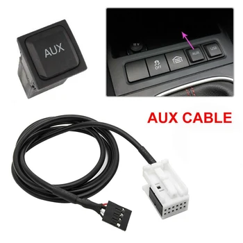 Car USB AUX jungiklio kabelis USB garso adapteris RCD510 RNS315 For- Passat B6 B7 Golf 5 MK5 Golf 6 MK6 Jetta 5 MK5 CC