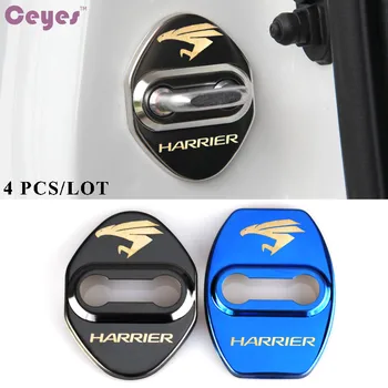 Ceyes Car Styling Door Lock Decoration Protection Cover Emblems Case for Toyota Harrier Lexus Corolla Camry Avensis Car-Styling