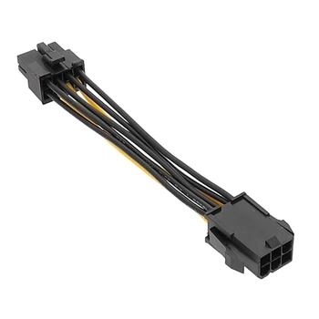 CPU PCIe 8Pin Female to 8Pin vyriškas keitiklio adapteris PCIExpress vaizdo plokštės maitinimo adapteris PCIE prailginimo kabelis W3JD