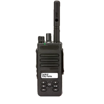 DEP570e aukščiausios kokybės pigios kainos racijos vandeniui atsparios GPS DMR dvipusio radijo DP2600E