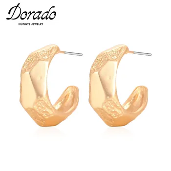 Dorado Fashion Stud auskaras moterims Geometrinis teiginys Naujas cinko lydinys Karštas pardavimas Moteriški papuošalai moterims Dovana 2023