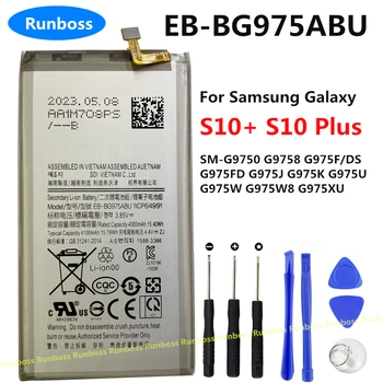 EB-BG975ABU 4100mAh baterija Samsung Galaxy S10 Plus S10+ SM-G975F SM-G975DS SM-G975U SM-G975W SM-G9750 G9758 G975FD G975J