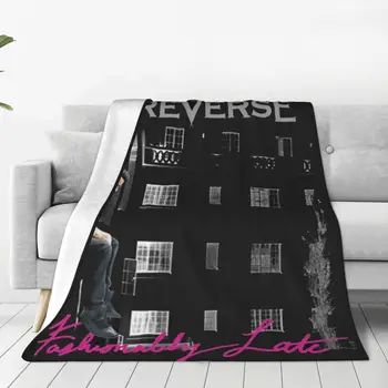 Falling In Reverse Rock Band Music Blanket Flanel Winter Portable Super Soft Throw Blankets for Home Car Plush Thin Quilt