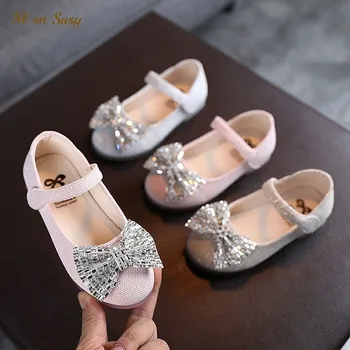 Fashion Baby Girl Princess Sequins Bowknot batai Baby Toddler Child Flat Shoes Soft Bottom Spring Autumn Summer Party
