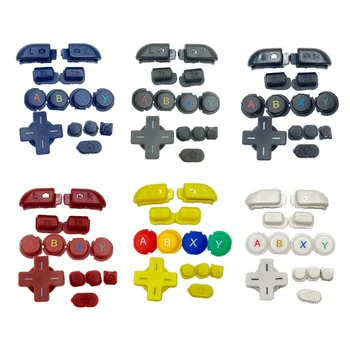 Full Power Buttons Kit D Pad A B X Y L R ZL ZR Home ON of Replacement Compatible for New 3DSXL 3DSLL Console Repair Part