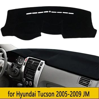 Hyundai Tucson 2005 2006 2007 2008 2009 JM Anti-Slip Mat prietaisų skydelio dangtelio kilimėlis Sunshade Dashmat Apsaugokite kilimą Automobilių aksesuarai