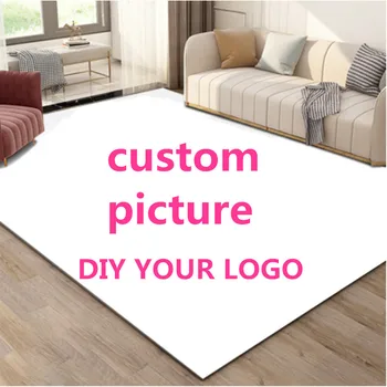 Individualūs paveikslėlių kilimai su jūsų atvaizdu namų svetainei miegamojo lovos dekoras neslystantis plotas kilimėlis durų kilimėlis grindų kilimėlis geriausia dovana
