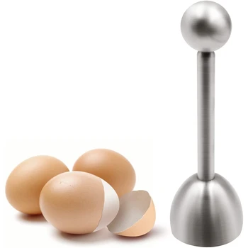 Kiaušinių pjaustytuvai, kiaušinių pjaustyklė Virtuvinis kiaušinių atidarytuvas Įrankis Kiaušinių krekerių valiklis Kiaušinių lukštų separatorius kietiems minkštiems virtiems kiaušiniams