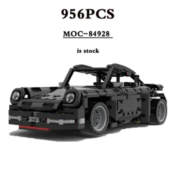 Klasikinės lenktynės • Raumeningas automobilis MOC-84928•911 Patobulintas dizainas 42111 C tipo statybinių blokų žaislas 956 dalys 