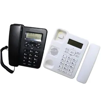 KX-6001CID fiksuotojo fiksuotojo telefono skambintojo ekranas Reguliuojamo tono laidinis telefono laivas