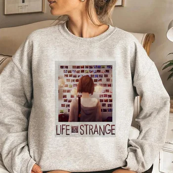 Life Is Strange gobtuvai moteriški gotikiniai y2k estetiniai drabužiai traukia moteris anime Marškiniai su gobtuvu