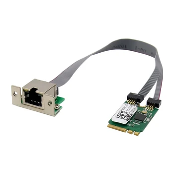 M.2 A+E RAKTAS 2.5G eterneto LAN kortelė RTL8125B pramoninio valdymo tinklo plokštė PCI Express tinklo adapteris