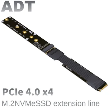 M.2 Išplėstiniai adapterio kabeliai NVMe SSDS palaikymui PCIE 4.0 3.0x4 viso greičio ADT