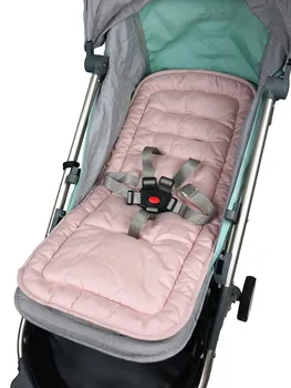 Medvilninis vaikiškas vežimėlis Pad Four Seasons Comfortable General Soft Seat Cushion Child Cart Seat Mat Kids Pushchair Cushion for 0-27M