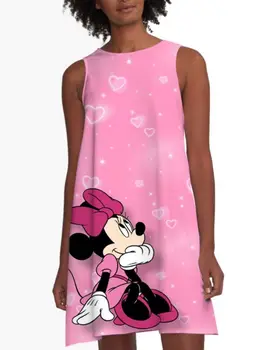 Mickey Disney trumpos suknelės moterims 2023 m. 