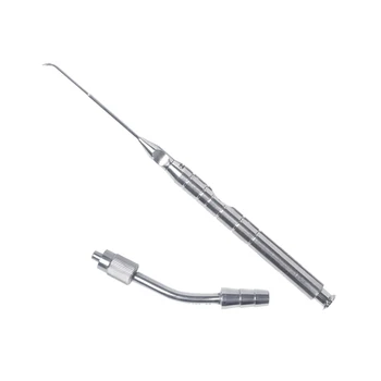 Mikro cerumen kabliukai su siurbimo vamzdelio ausų mikrochirurgijos instrumentais ENT instrumentai