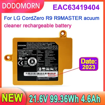 Nauja EAC63419404 baterija LG CordZero R9 R9MASTER įkraunama baterija EAC64578402 EAC64578401 EAC63419401 4.6Ah