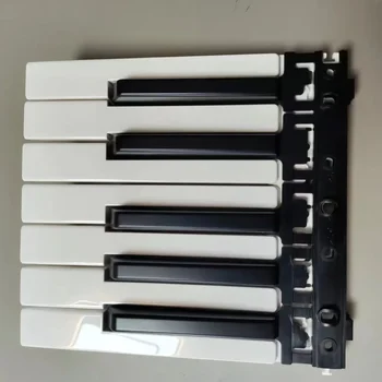 Nauja Juoda balta Klaviatūros klavišų keitimas Yamaha PSR-S550 S650 S500 S670 E423 E433 KB290 280 220 320 155 180