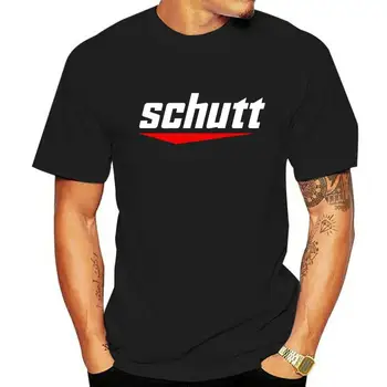 New SCHUTT Sport Logo T Shirt S-2XL futbolo šalmai, įranga, mušimo šalmai ir kt