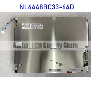 NL6448BC33-64D 10.4 colio originalus LCD ekrano skydelis, skirtas NEC visiškai naujam greitam pristatymui prieš 100% testą